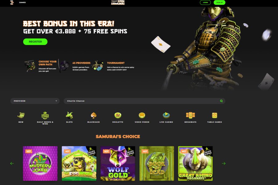 Spin Samurai Casino Mobile App: Download the APK Today