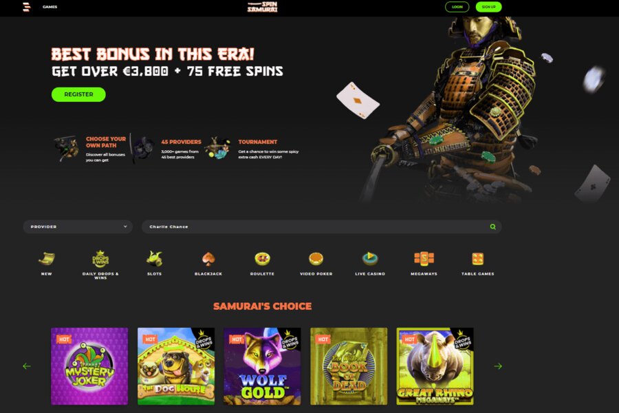 Spin Samurai Casino Promo Codes: Unlock Your Benefits
